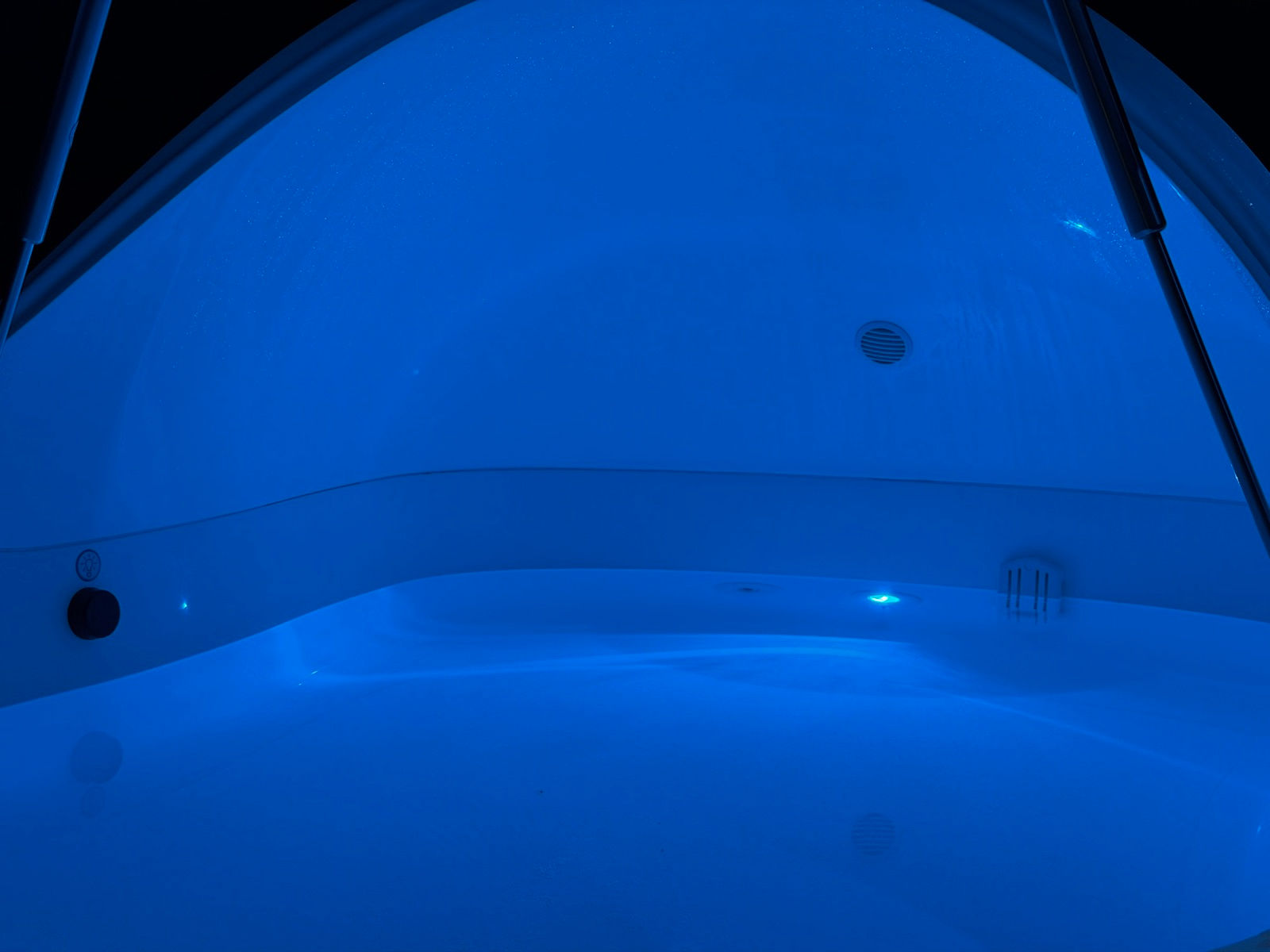 Float therapy pod — sensory deprivation tank at Float Therapy Wilmslow